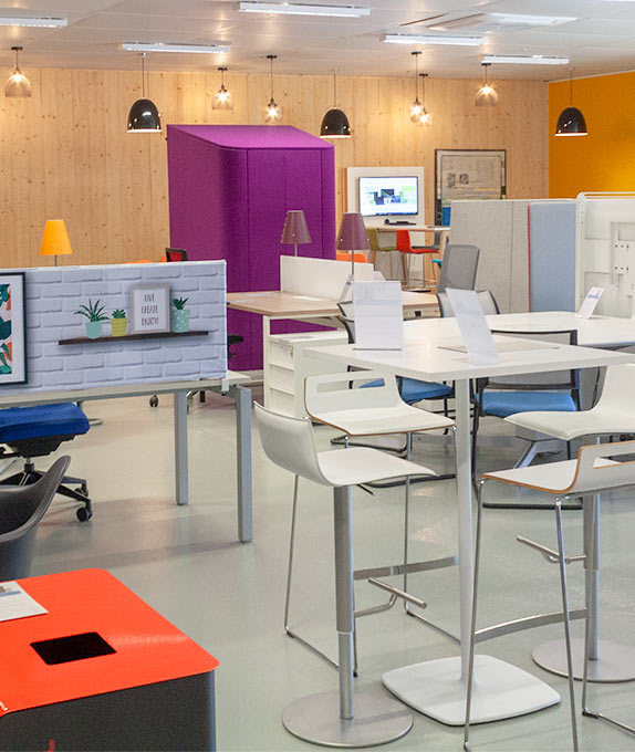 Réemploi et réutilisation de mobilier de bureau
